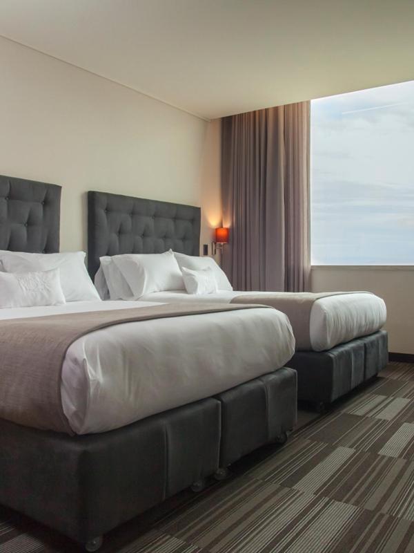 Mds Hotel Chillán Εξωτερικό φωτογραφία A room at the hotel